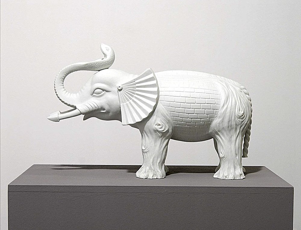 Бабак Голкар. «Слон во тьме». Стенд галереи Sabrina Amrani. Фото: Галерея Sabrina Amrani