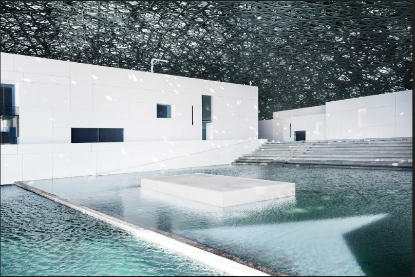 Здание музея Лувр - Абу-Даби архитектора Жана Нувеля. Фото: Louvre Abu Dhabi
