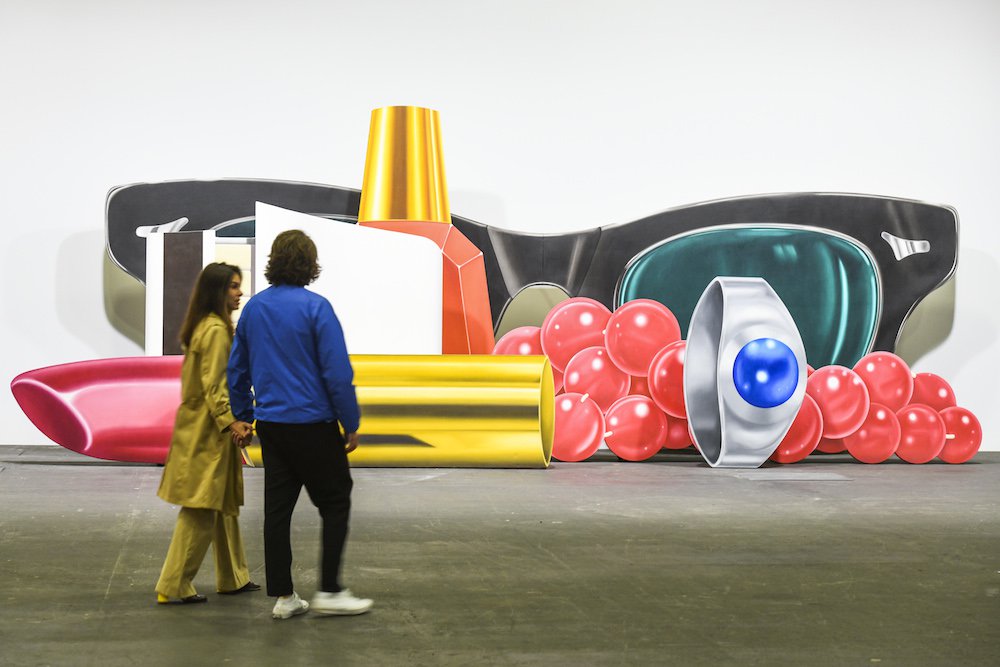Работа Тома Вессельмана на стенде галереи Gagosian на Art Bаsel 2019. Фото: Art Basel