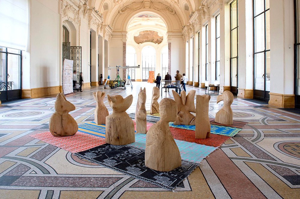 Бартелеми Тогуо. «Сумасшедший город IV». 2000/2017. Фото: Marc Domage / Lelong & Co., Paris, New York