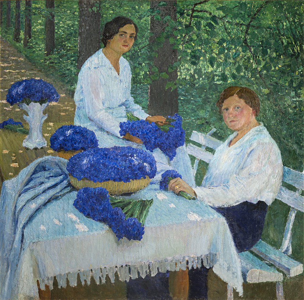 Игорь Грабарь. «Васильки». 1914. Частная коллекция. Фото: Музей Русского импрессионизма