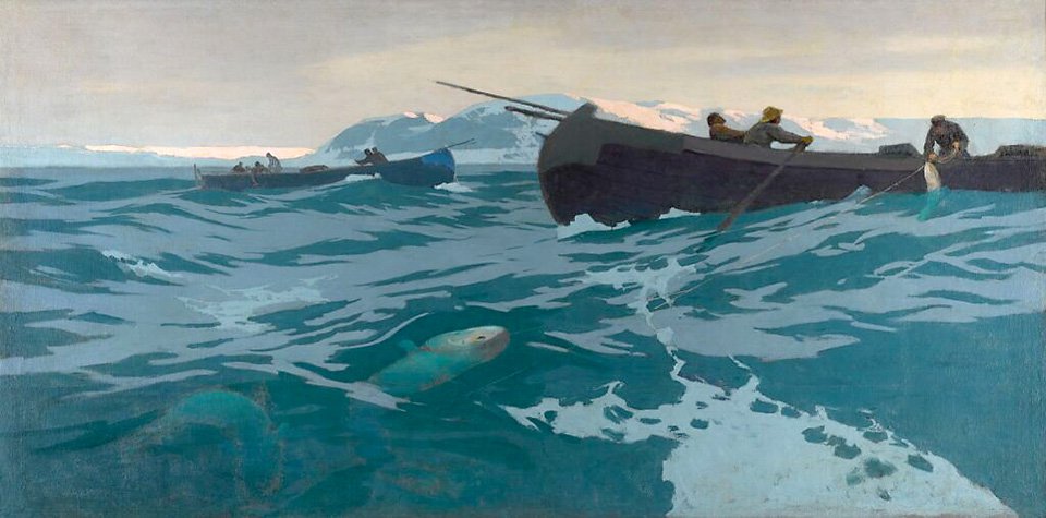 Константин Коровин. «Ловля рыбы в Мурманском море». 1896. Фото: Третьяковская галерея