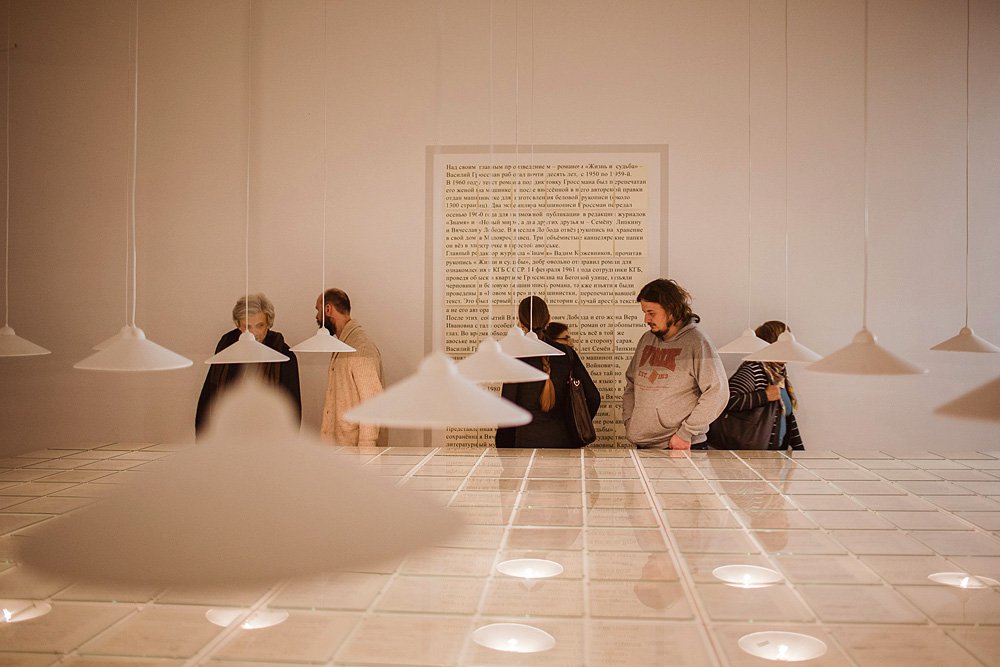 На выставке «200 ударов в минуту» в Московском музее современного искусства (МMOMA). Фото: МMOMA