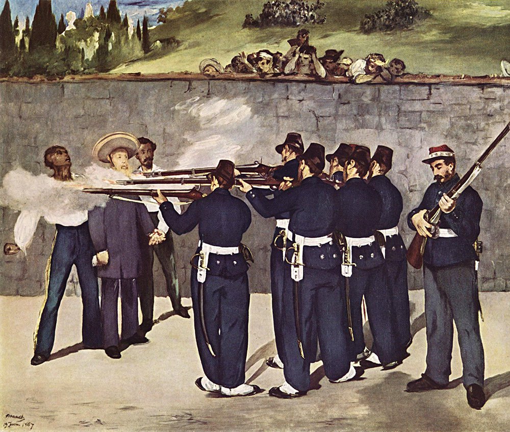 Эдуард Мане. «Расстрел императора Максимилиана». 1869. Фото: Courtesy of Kunsthalle Mannheim