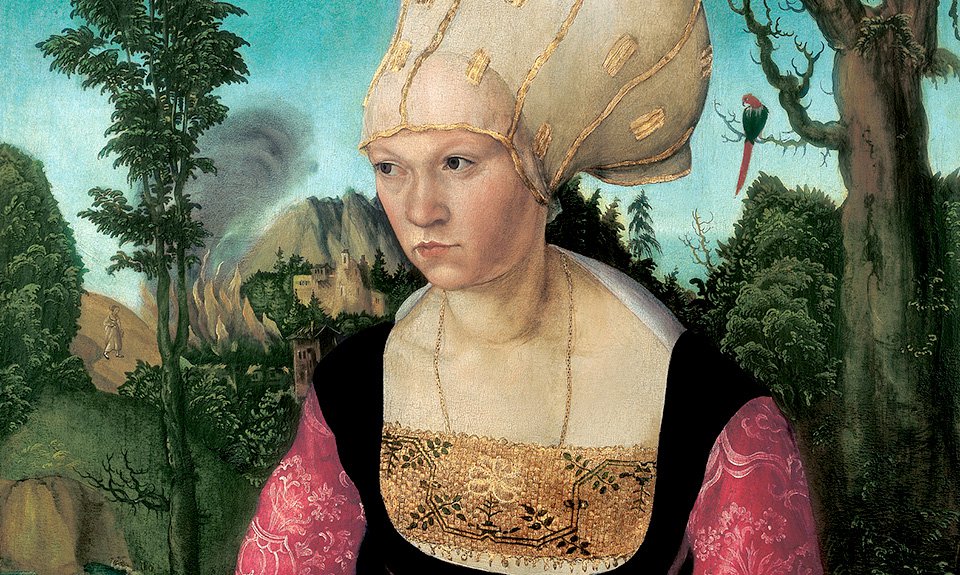 Лукас Кранах Старший. Портрет Анны Куспиниан. 1502 год. (Фрагмент). Фото: Собрание Оскара Райнхардта, Винтертур