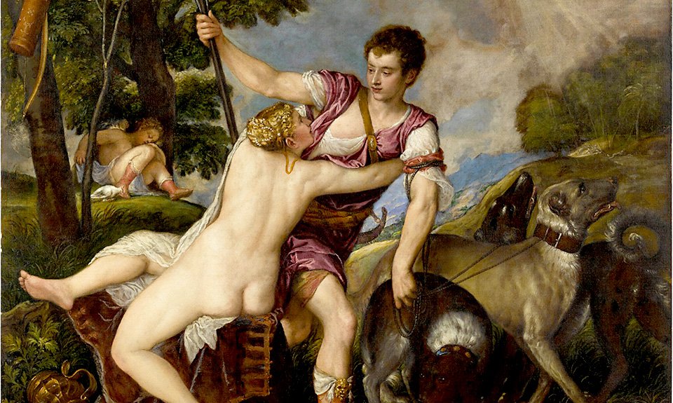 Тициан и мастерская. «Венера и Адонис». Sotheby’s, Лондон, 7 декабря 2022, эстимейт £8–12 млн