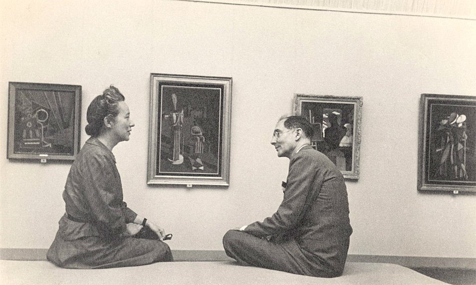 Маргарет Сколари Барр и Альфред Х. Барр-младший в музее в Венеции. Июнь 1948 года. Фотограф Ли Миллер. Фото: The Museum of Modern Art Archives