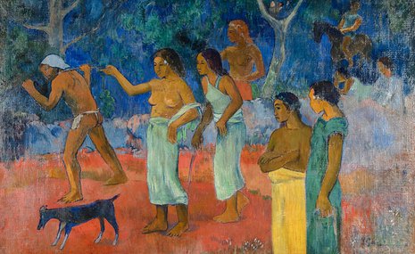 В Эрмитаже живопись Поля Гогена приводят к первозданному виду