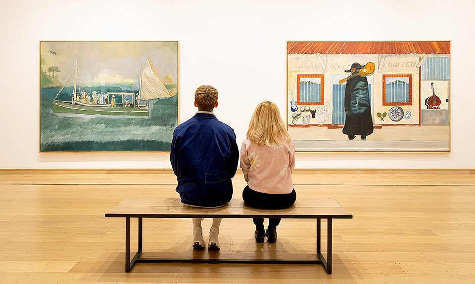 Выставка  Питера Дойга в Галерее Курто. Фото: The Courtauld Gallery