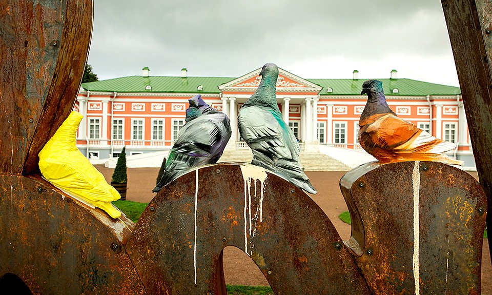 Сергей Шеховцов. «Любовь и голуби». Фото: «Здесь и сейчас»/Музей Москвы