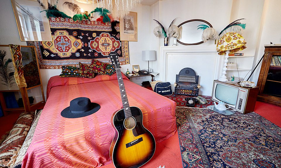 Обстановка лондонской квартиры Хендрикса была воссоздана по фотографиям и мемуарам. Фото: Handel Hendrix house