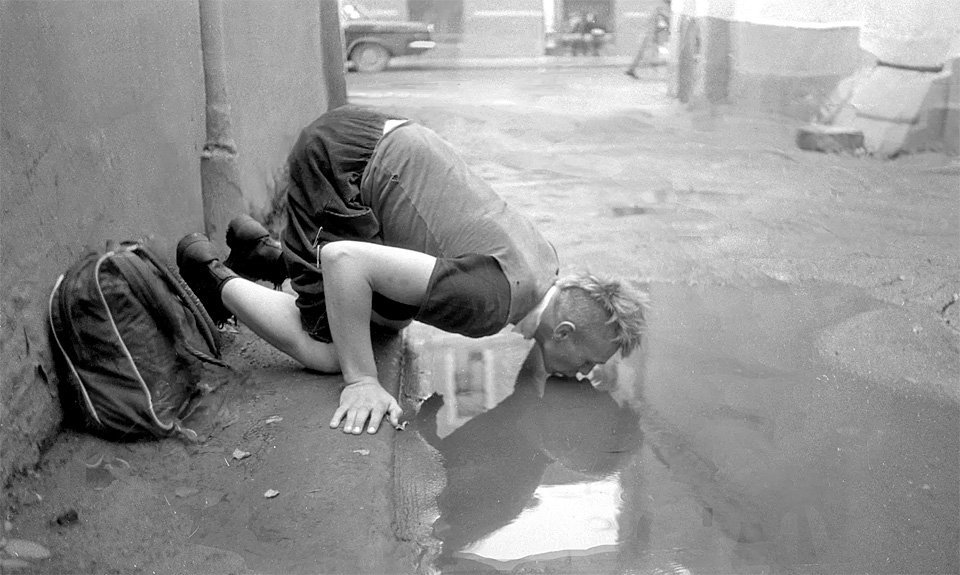 «На водопое». 1988. Фото: Ярослав Маев