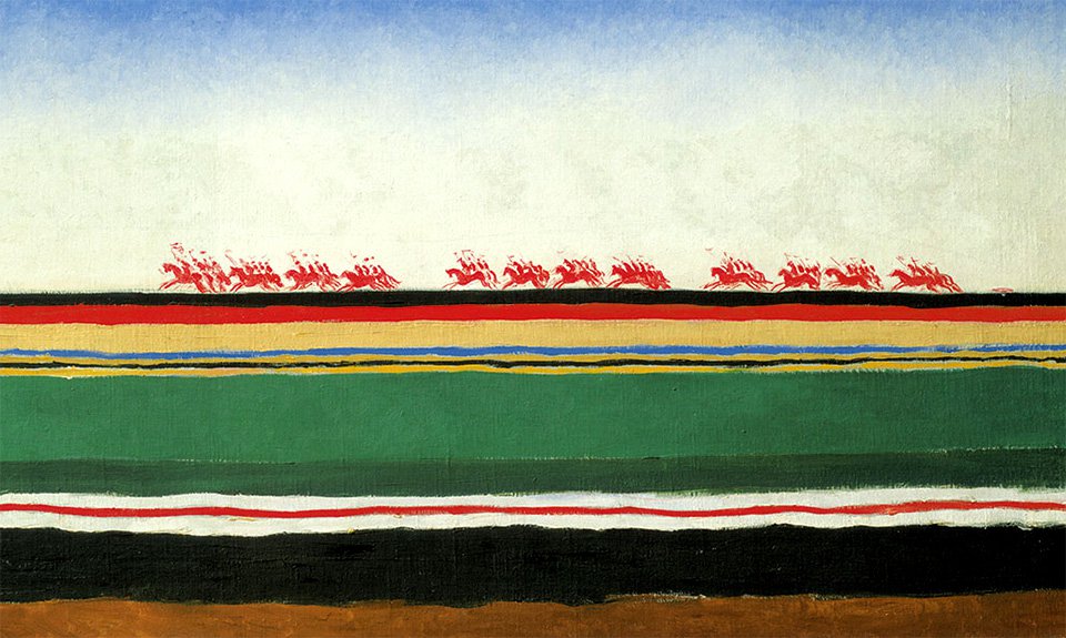 Казимир Малевич. «Красная конница». Около 1932. Фото: Государственный Русский музей