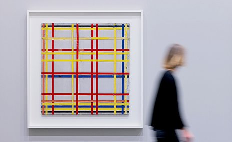 Картина Пита Мондриана висела вверх ногами — или все же нет?