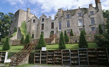 Средневековый замок уэльского «книжного короля» спасен от разрушения