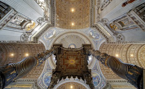 В соборе Святого Петра реставрируют киворий работы Бернини