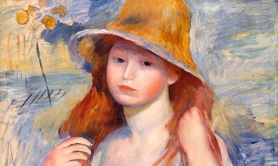 Пьер-Огюст Ренуар. «Девушка в соломенной шляпе». Фото: Sotheby’s