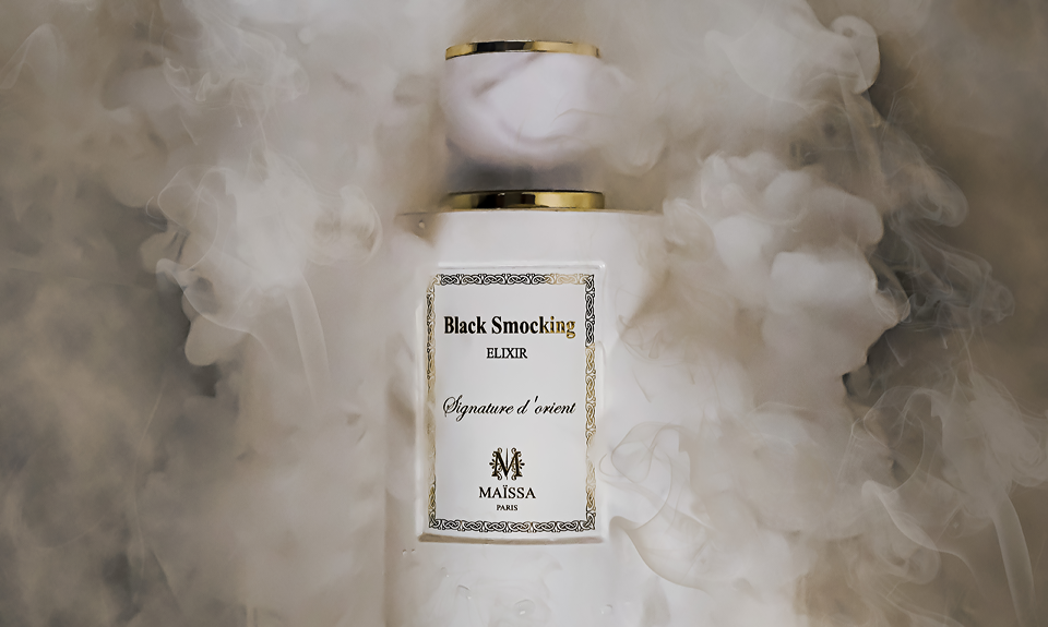 Парфюм Black Smocking с нотами дорогого табака, натуральной кожи и пряных специй. Фото: Maison Maissa