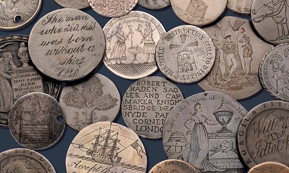 Большинство монет из коллекции Миллетта претерпело вторжение извне в довольно грубой форме, которая так или иначе отражала моменты радостей, бед или раздражения. Фото: Tim Millett