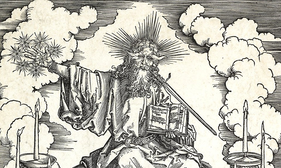 Альбрехт Дюрер. «Видение Иоанном семи светильников». 1496–1498. Фрагмент. Фото: Wikipedia Commons