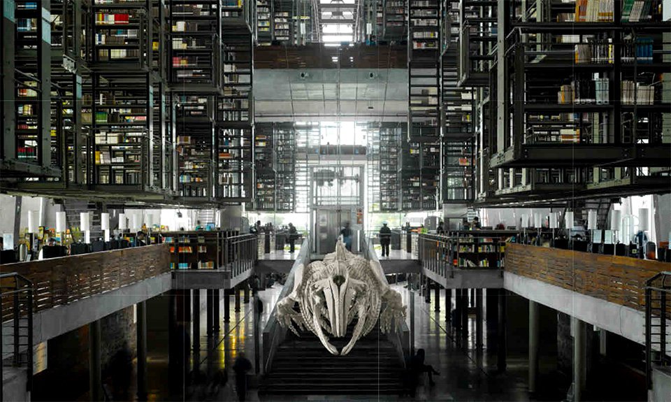 Библиотека имени Хосе Васконселоса. Мехико, Мексика, 2006. Фото: Thames & Hudson, 2020