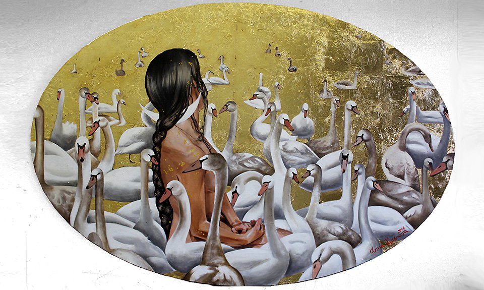 Анна Красная. «Царевна Лебедь». Фото: Beriozka gallery
