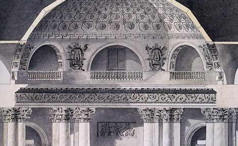 Усадьба Архангельское: от рисунка до воплощения