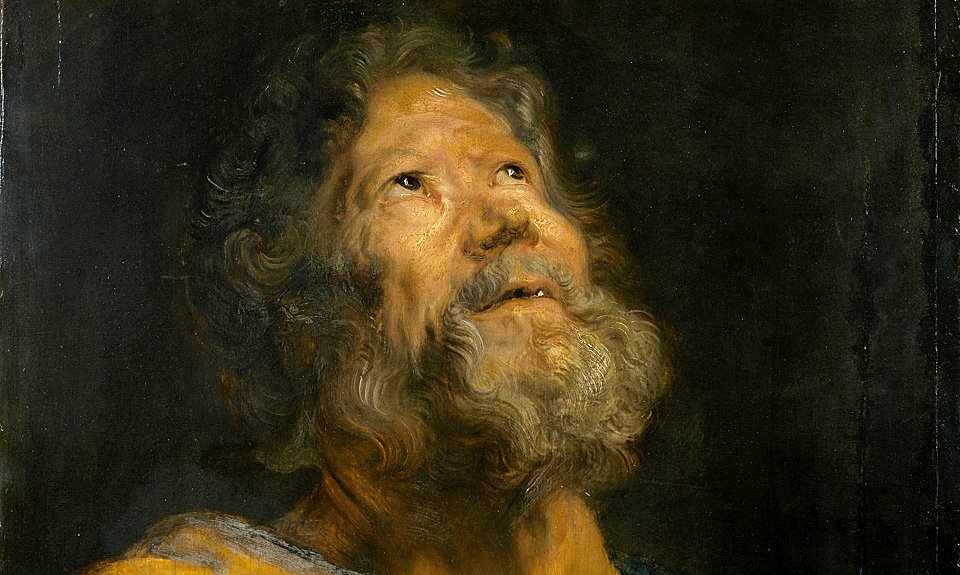 Антонис ван Дейк. «Апостол Петр». 1617. Фрагмент. Фото: Государственный Эрмитаж
