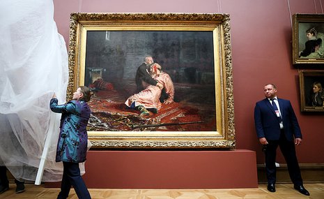 Реставрация шедевра Репина в Третьяковской галерее завершена