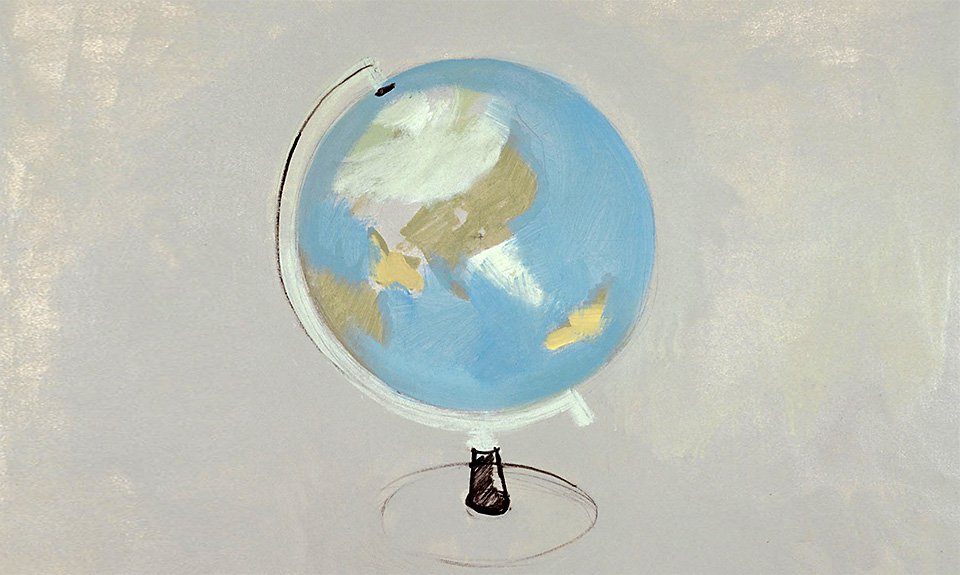 Александра Паперно. «Натюрморт с глобусом» из серии «Карты звёздного неба». 2005. Фото: Vladey