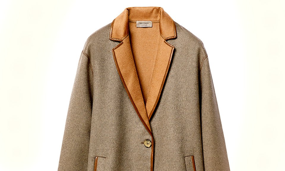 Кашемировое пальто из новой коллекции Falconeri. Фото: Falconeri