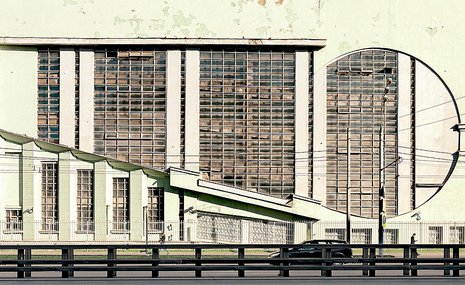 Что скрыто за авангардным фасадом гаража «Интуриста»