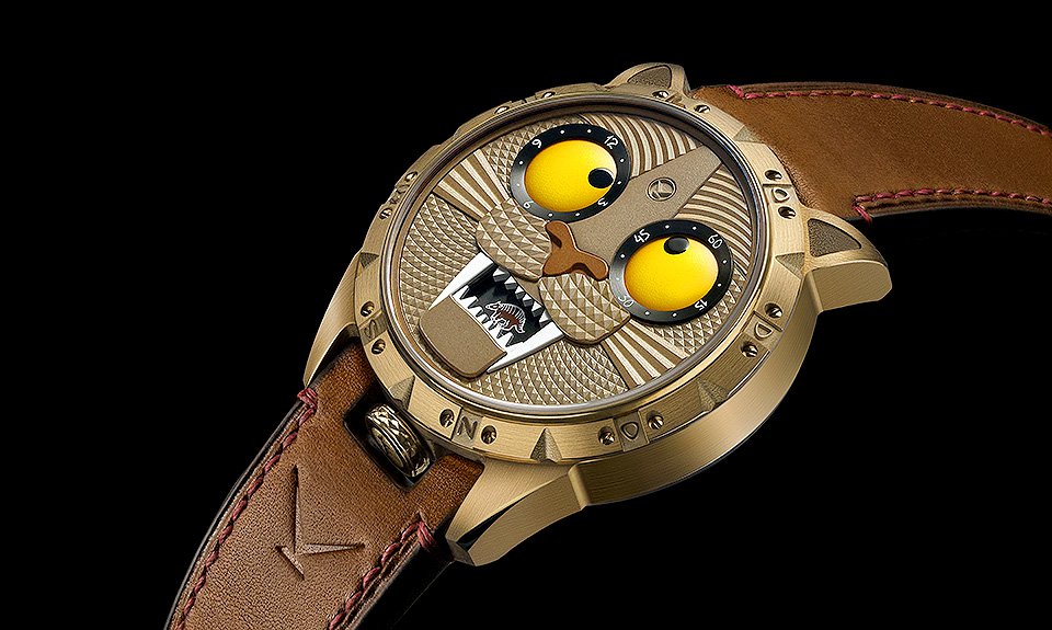 Часы «Смилодон». Фото: Часовая мануфактура Константина Чайкина