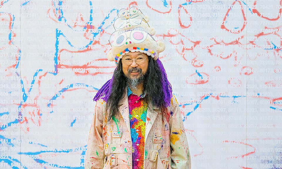 Такаси Мураками на выставке Tai Kwun Contemporary в Гонконге. 2019. Фото: Alex Maeland/Takashi Murakami/Kaikai Kiki Co/Tai Kwun Contemporary