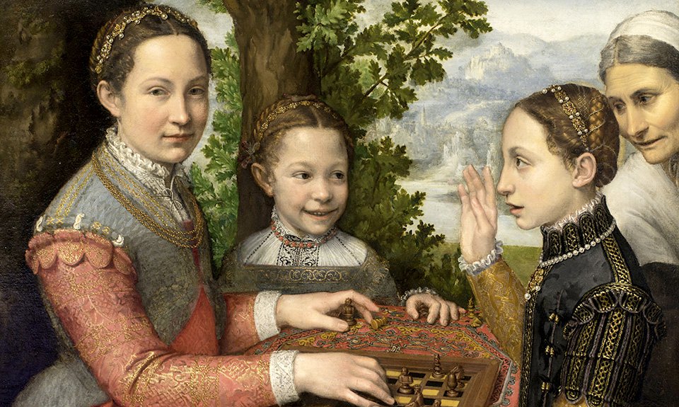 Софонисба Ангвиссола. «Игра в шахматы». 1555. Фото: The Raczynski Foundation at the National Museum