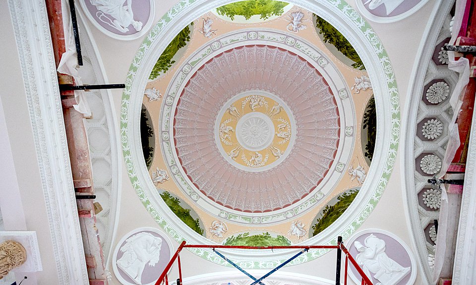 Фрагмент Купольного зала. Фото: Евгений Ворошилов
