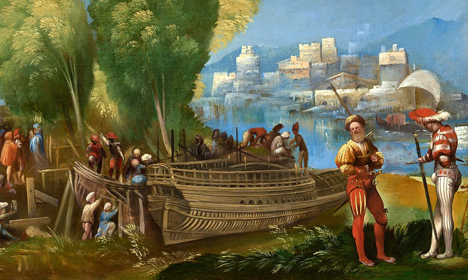 Доссо Досси. «Эней и Ахат на ливийском берегу». Около 1520. Фото: National Gallery of Art, Washington