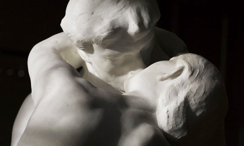 Фрагмент скульптуры «Поцелуй» Огюста Родена.Фото: Musée Rodin
