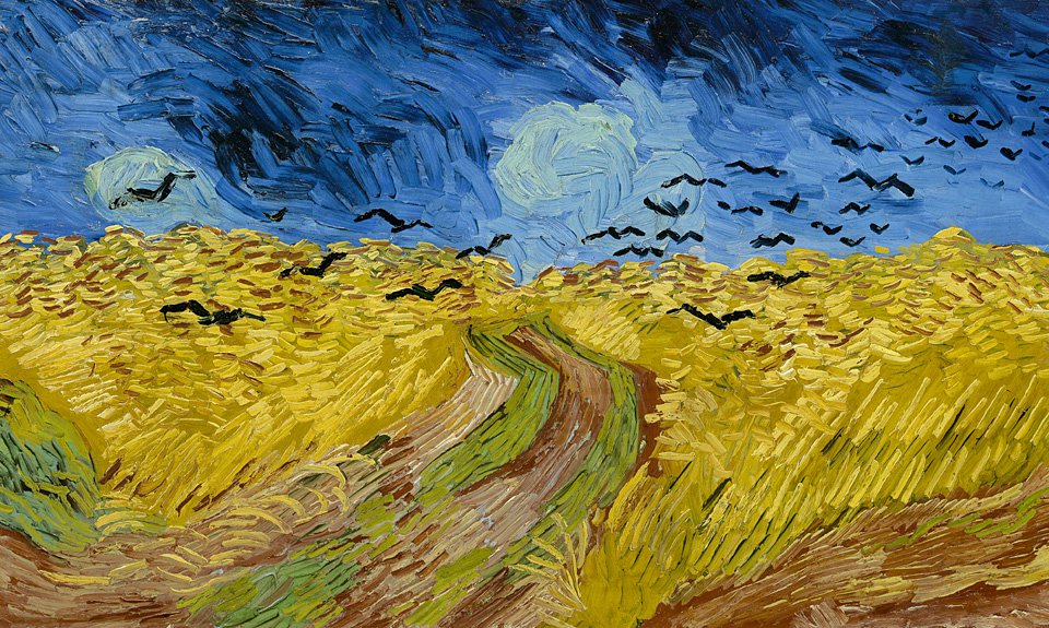 Винсент ван Гог. «Пшеничное поле с воронами». 1890. Фото: Van Gogh Museum/Vincent van Gogh Foundation
