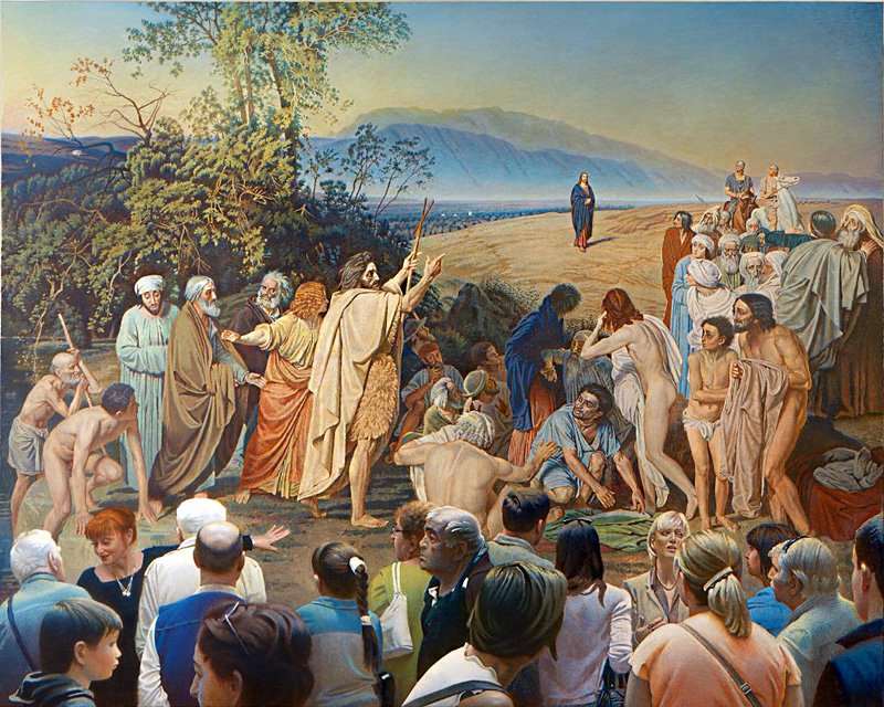 Эрик Булатов. «Картина и зрители». 2011–2013. Courtesy of the artist