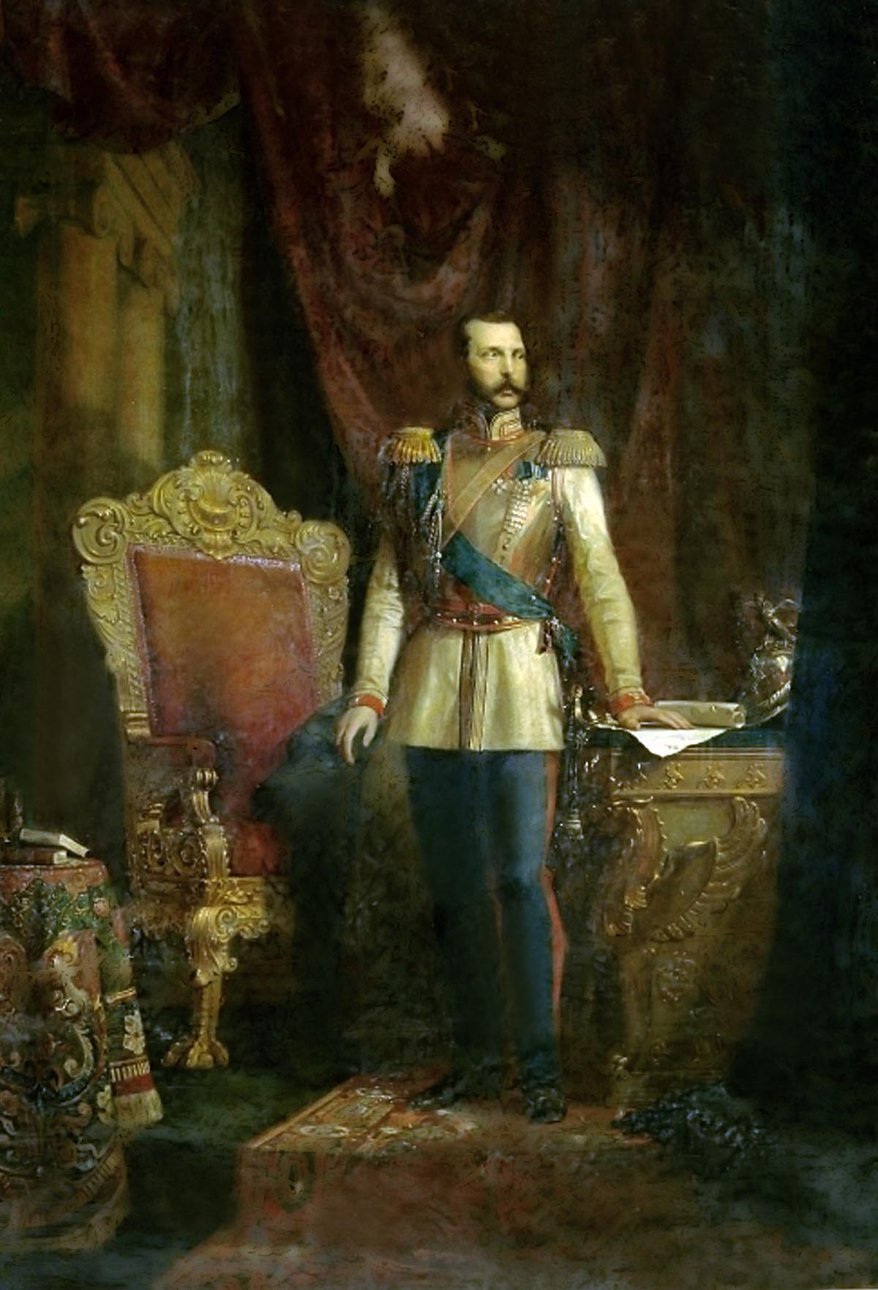 Карл Фридрих Рейхерт. «Портрет императора Александра II». 1862. Фото: Государственный Русский музей