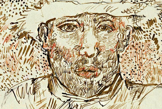 Приписываемый Ван Гогу рисунок из книги «Винсент Ван Гог: потерянный альбом из Арля»