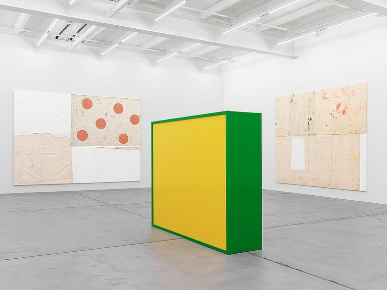 Joe Bradley. NOT YET TITLED, 2016. Courtesy by Galerie Eva.