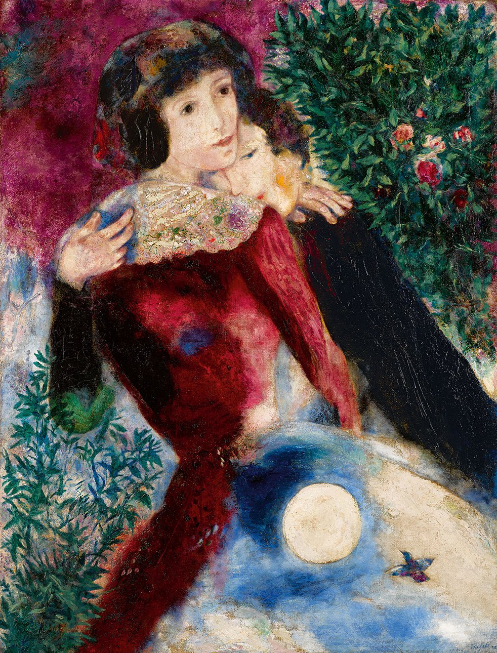 Марк Шагал. «Любовники». 1928. Фото: Sotheby’