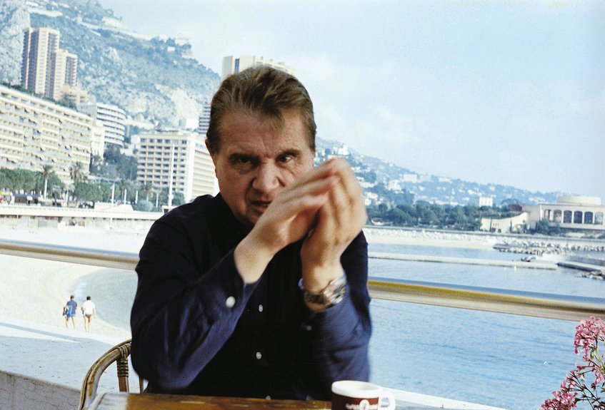 Френсис Бэкон в Монте-Карло. 1981. Фото Eddy Batache/Francis Bacon MB Art Foundatio