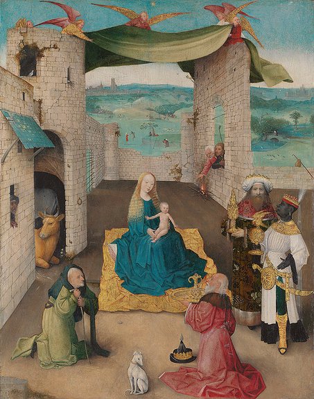 Иероним Босх. «Поклонение волхвов». 1470–1480. Метрополитен-музей, Нью-Йорк, фонд Джона Стюарта Кеннеди, 1913. © Photo Rik Klein Gotink and image processing Robert G. Erdmann for the Bosch Research and Conservation Project
