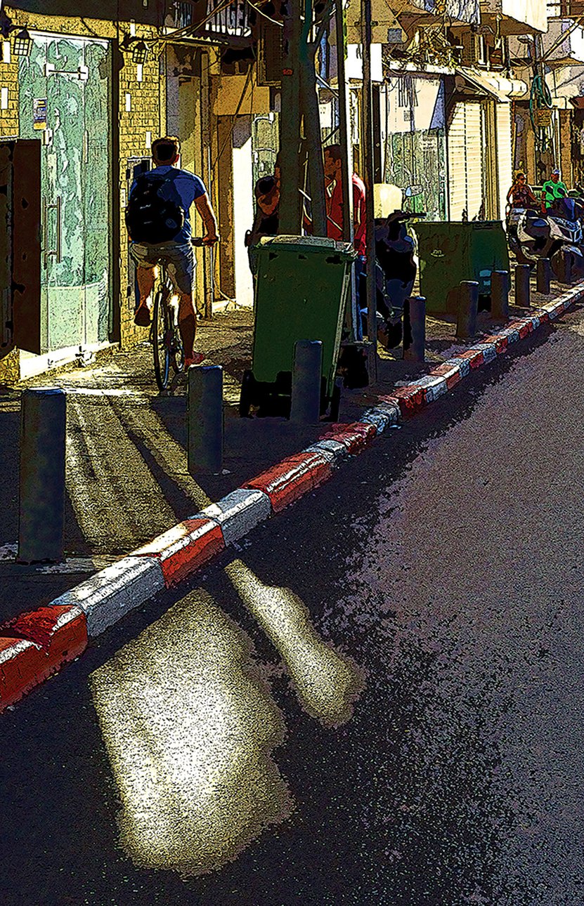 Семен Файбисович. «Закат на улице. Эйлат.» 2016–2019. Фото: Гум-Red Line