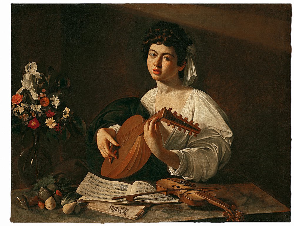 «Юноша с лютней» (1595) Караваджо ждал своей реставрации с 1973 г. Фото: Государственный Эрмитаж