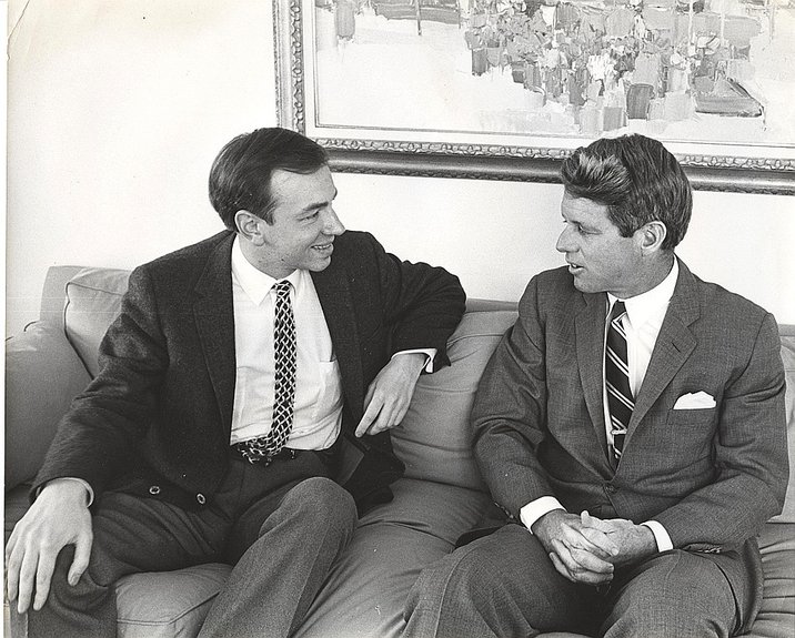 Андрей Вознесенский и Роберт Кеннеди. 1967. Фото: Фонд Андрея Вознесенского