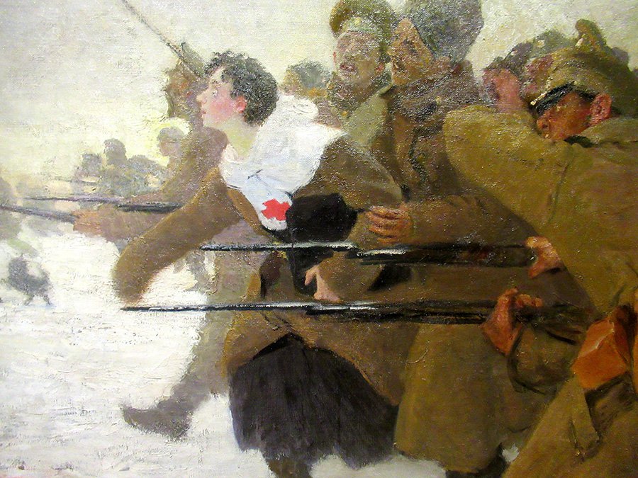 Репин картина дезертир